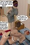 My Mom and maid Threesome-Bw - part 3