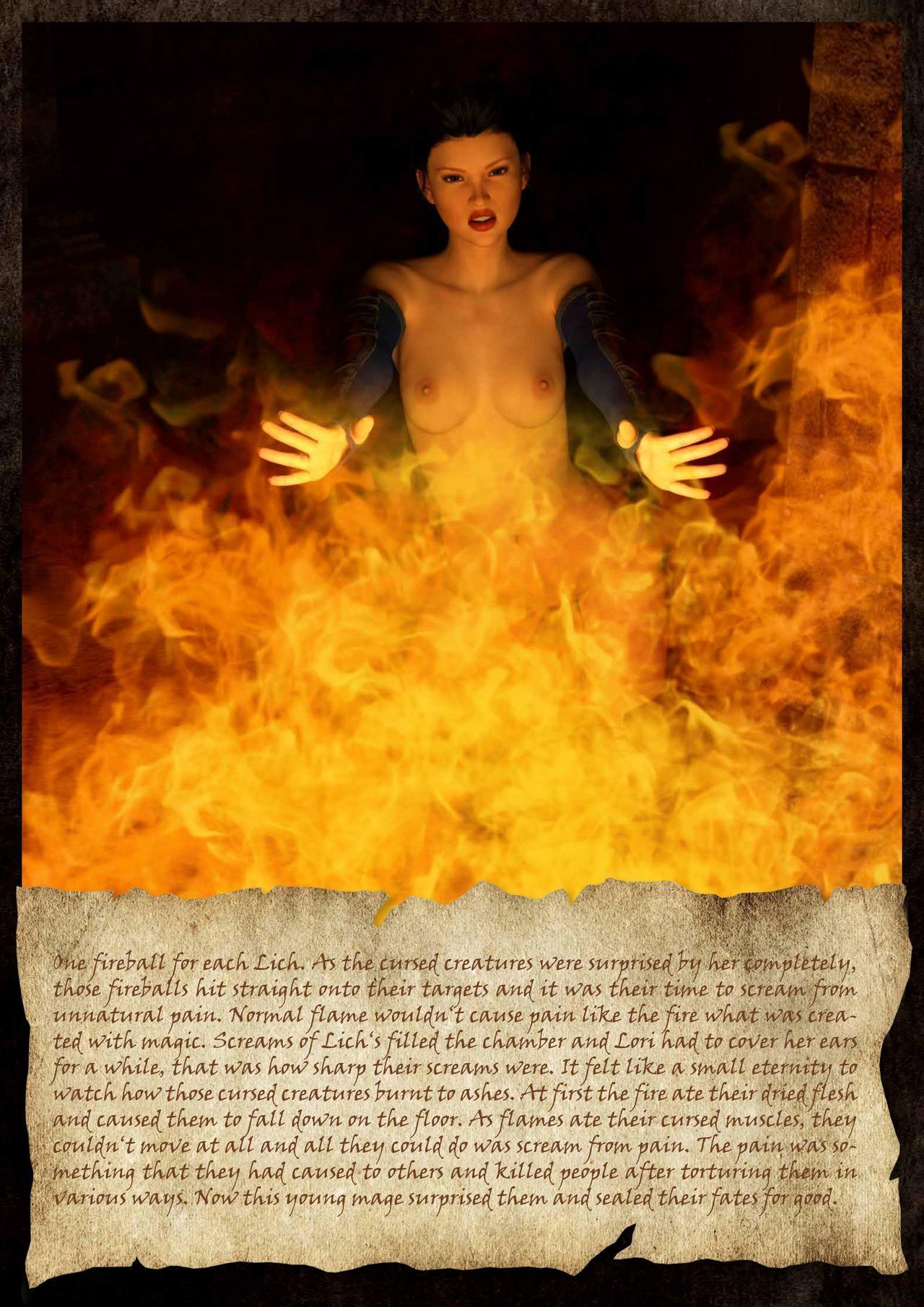 Hibbli3D â€“ Sorceress Lori Beyond Death ( story + pics ) - part 3
