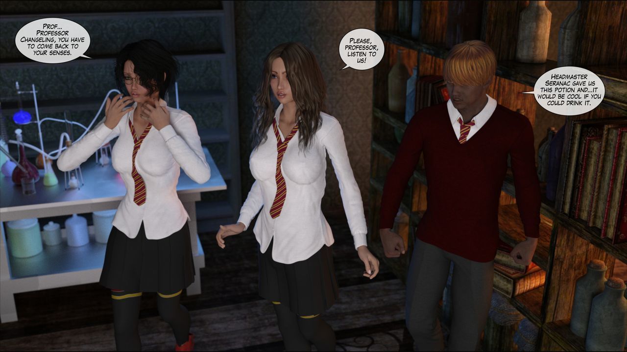 [Shinra-kun] Harriet Cooper And The Wizard\'s Sacrifice - Spell 3 - part 8
