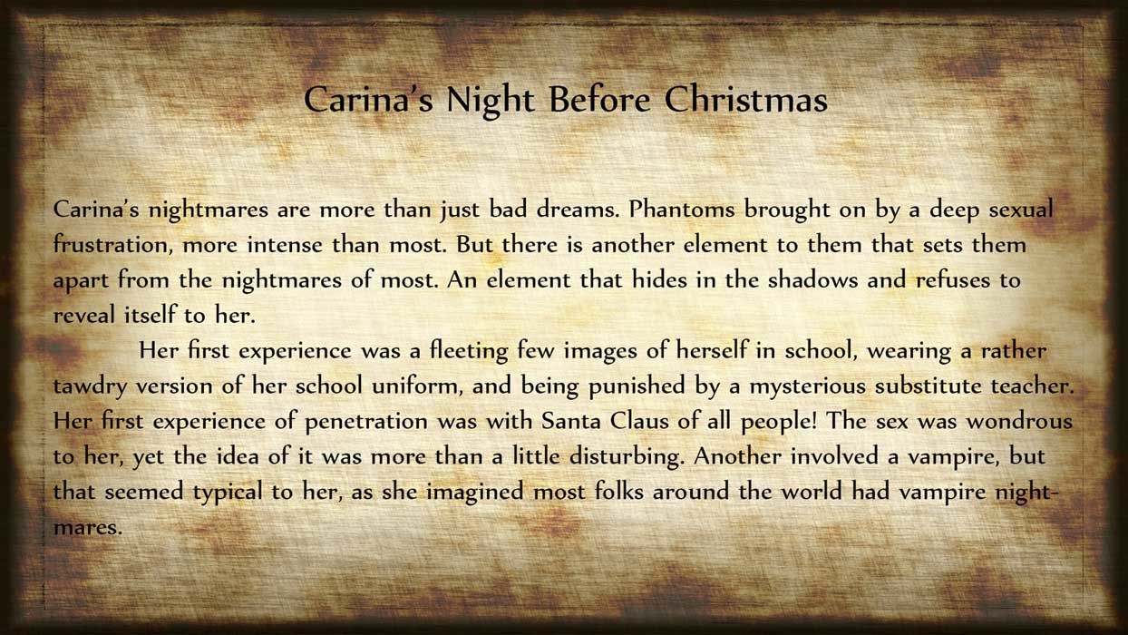carina\'s cơn ác mộng trước Giáng sinh