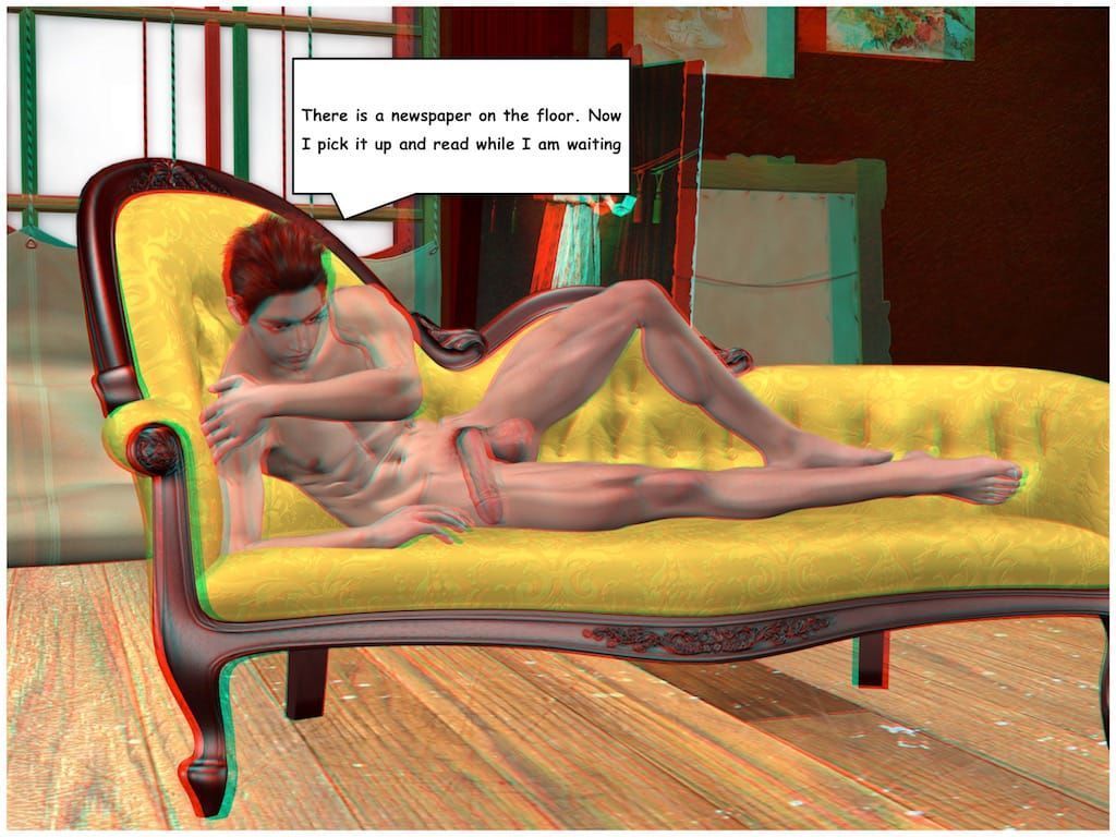 [Vger] Posing for my mother (3d anaglyph version] - part 2
