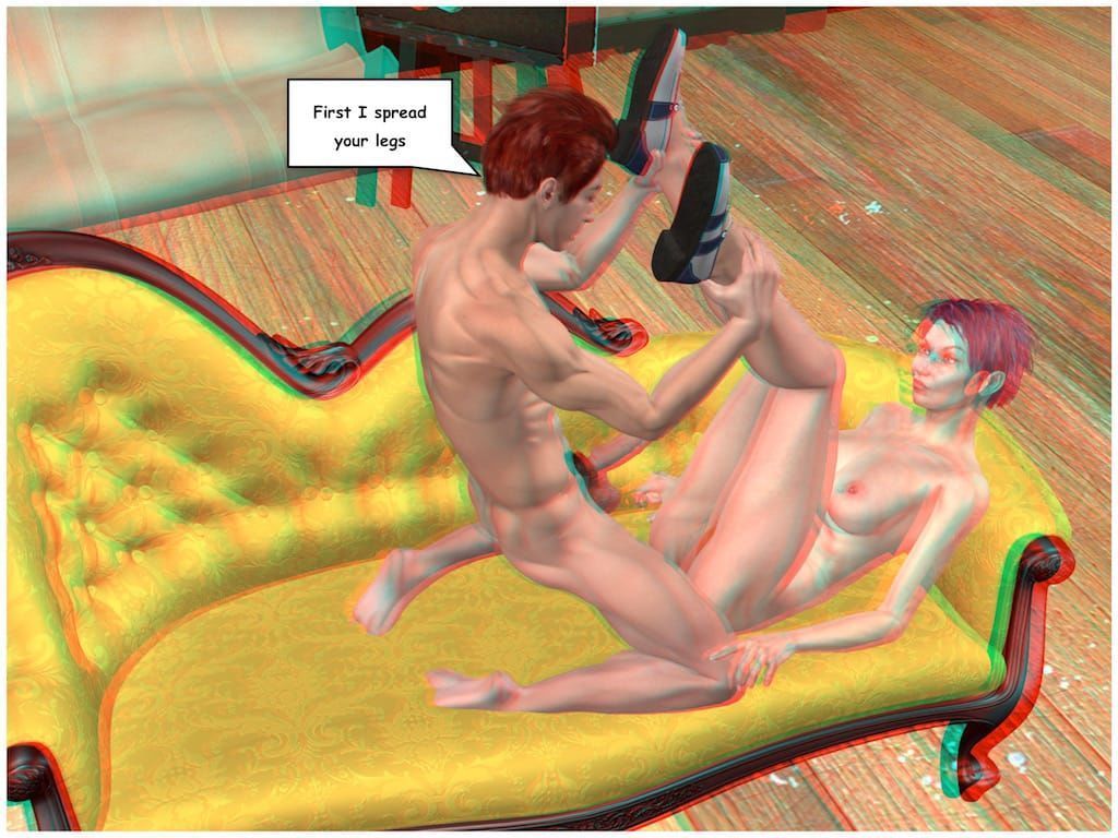 [Vger] Posing for my mother (3d anaglyph version] - part 4