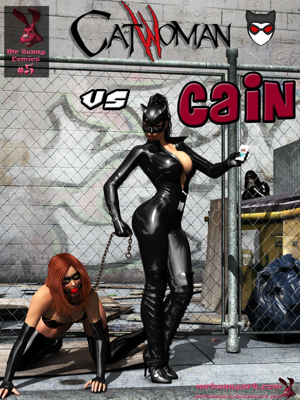 [mrbunnyart] Caim vs mulher-gato