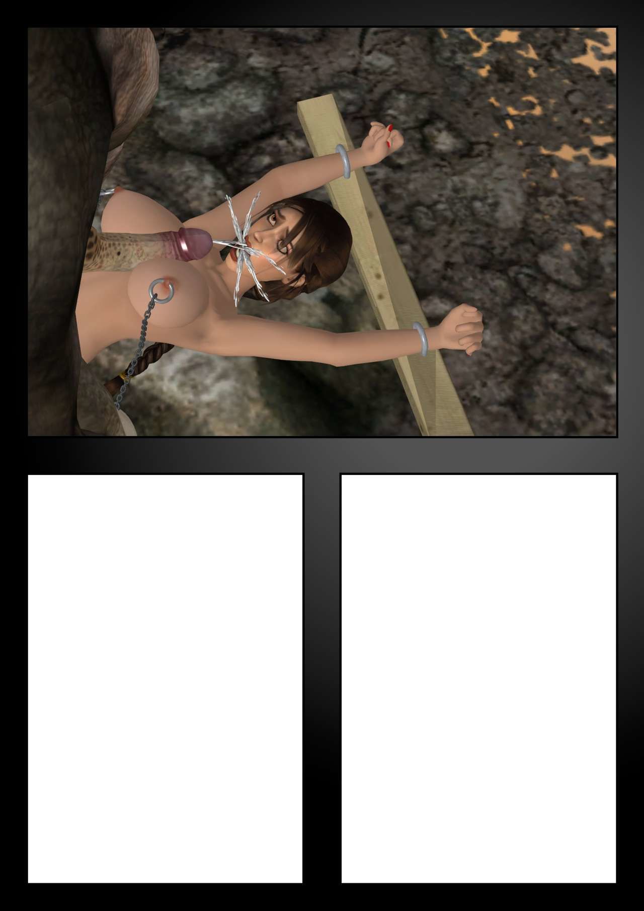 Lara Croft vs el minotaurus w.i.p. Parte 2