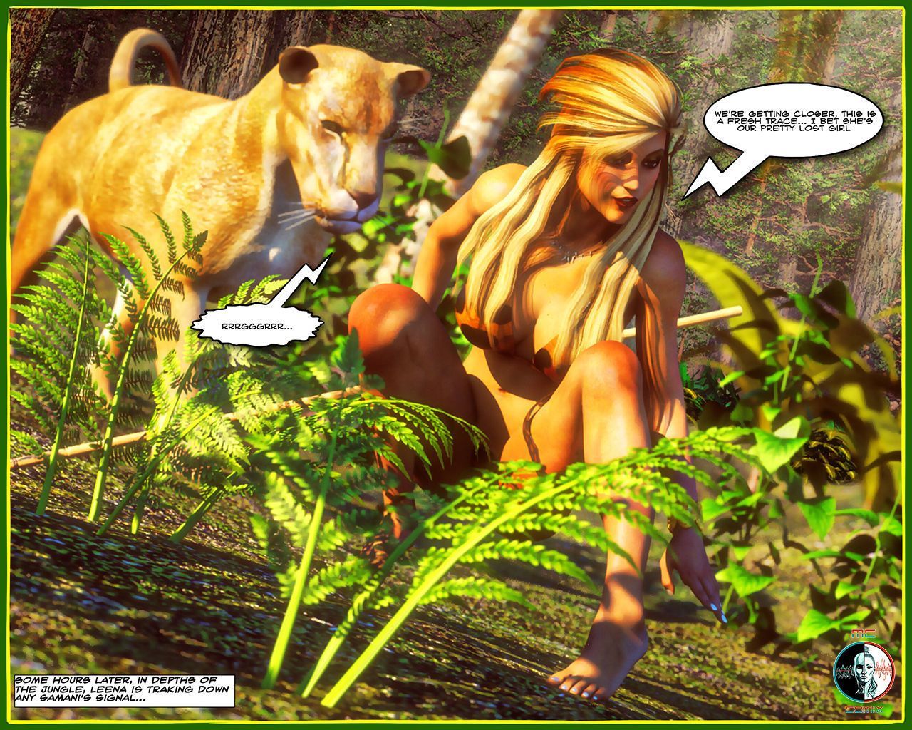 [mitru] Leena 女王 的 的 丛林 #3