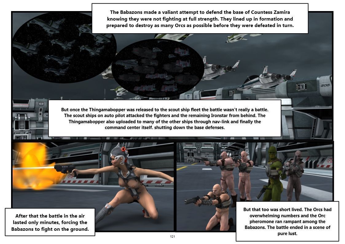 artist3d sumgio babazon hive laufende Amazonen vrs Orks abgeschlossen Teil 6