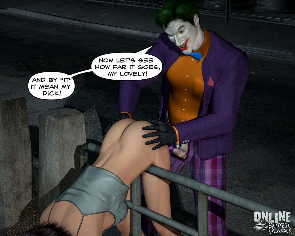 [online superheroes] Joker Flequillo Un Caliente Babe en el Callejón (batman)