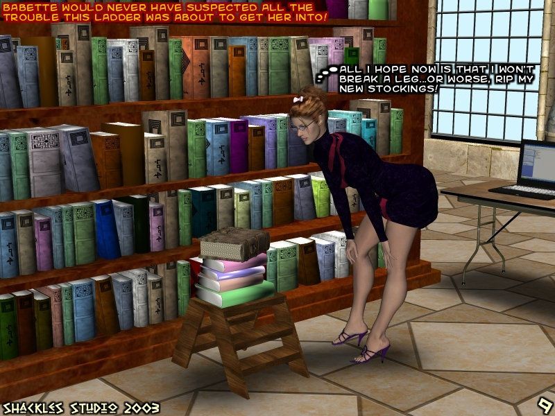 Babette l' le surbooking bibliothécaire