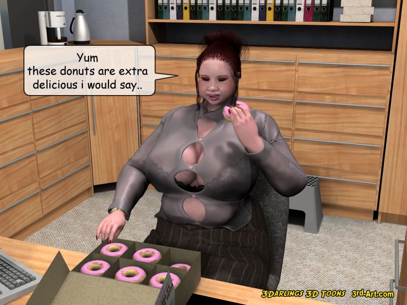 3darlings Modell Nadia Essen donuts Teil 4