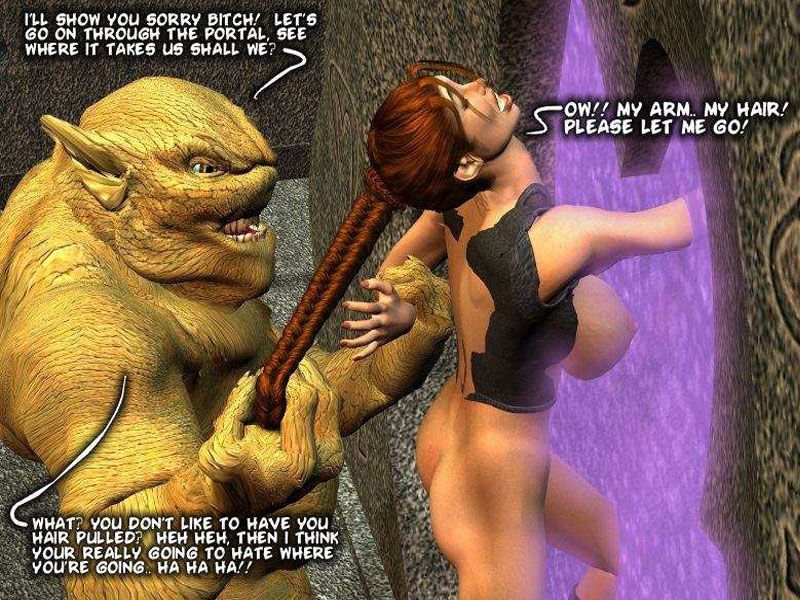 Lara Croft 3d Monster Porn - The Misadventures of Lara Croft part 2 at 3d Sex Pics