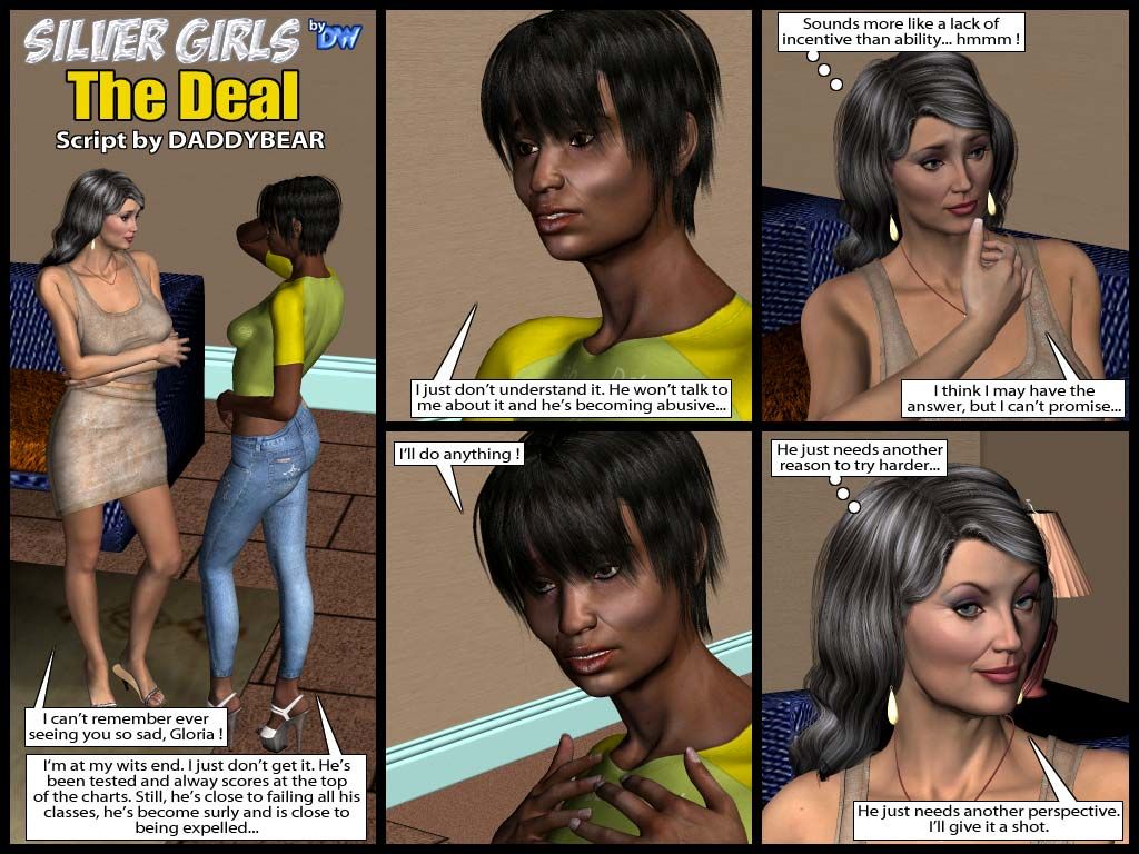 Silver Girls by Bw The Deal Interracial 3d Comic at 3d Sex Pics