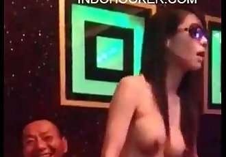Beautiful girl fuck Japanese tourist in a KTV room - 1 min 0 sec