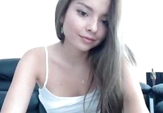 Caliente Adolescente latina Asiatique mixte sur webcam 1 - hothotcamsnet - 10 min