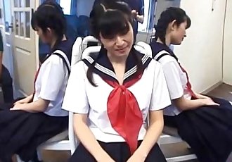ティーン Kazuha 大好き masturbating 時 学校 8 min