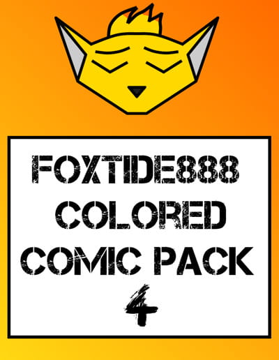 foxtide888 renkli Çizgi roman pack 04