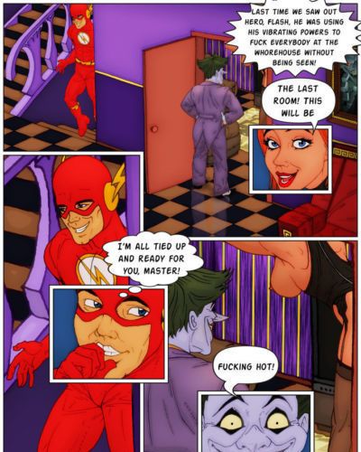 En ligne les super-héros FLASH dans de débauche Maison (justice league) PARTIE 2