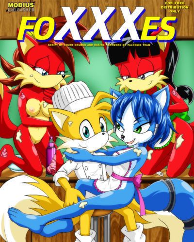 palcomix foxxxes (sonic คน hedgehog ดวงดาว fox)