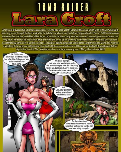 smarować Super juggs w exile! Lara Croft i ciekawe kobieta