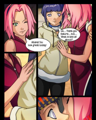 Comic Toons Sakura X Hinata (Naruto)