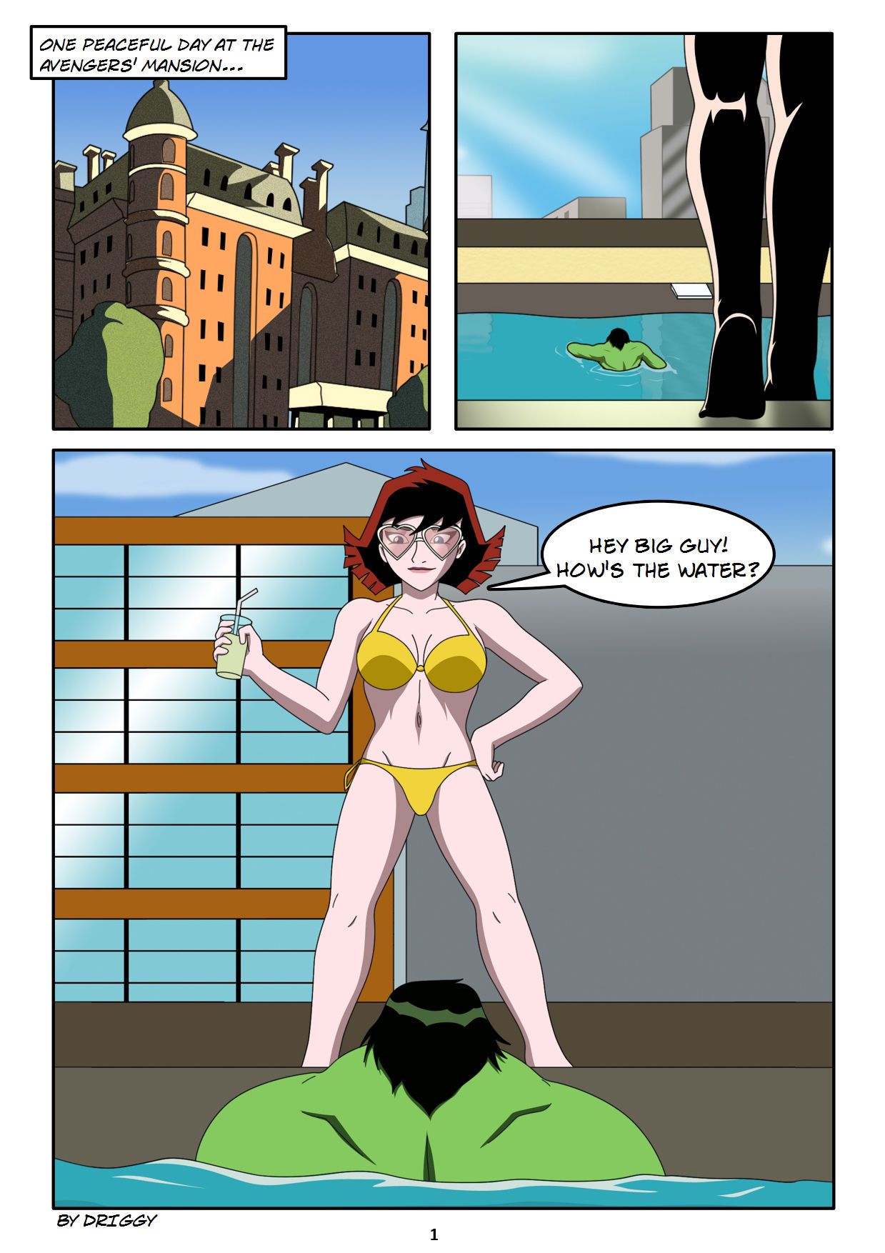 driggyavengers Un Comic :Por: driggy. el estrés liberación