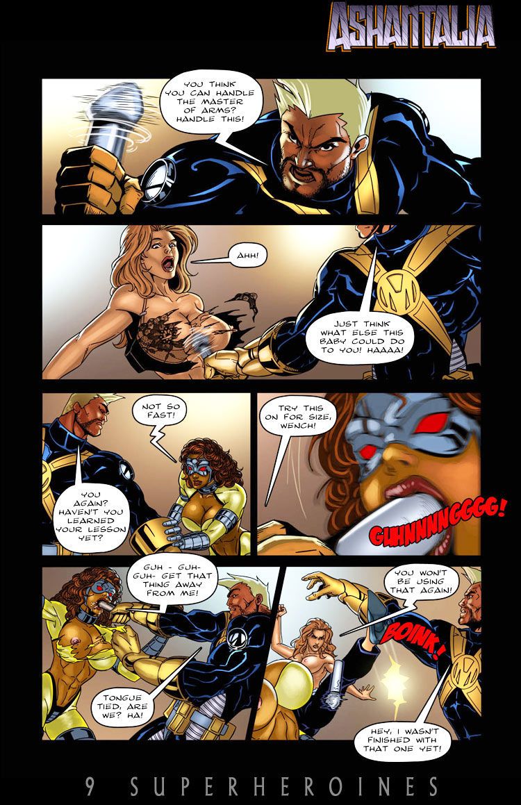 9 superheroines bu Dergi #12 PART 2