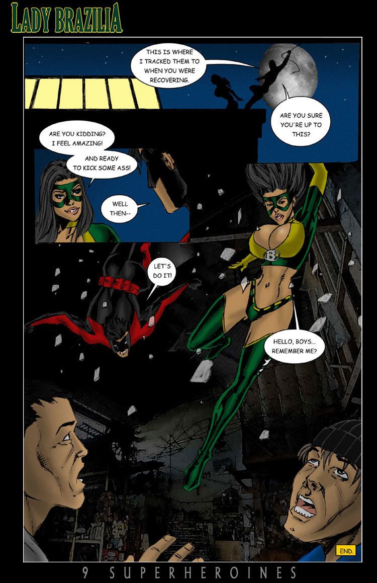 9 superheroines bu Dergi #11 PART 2