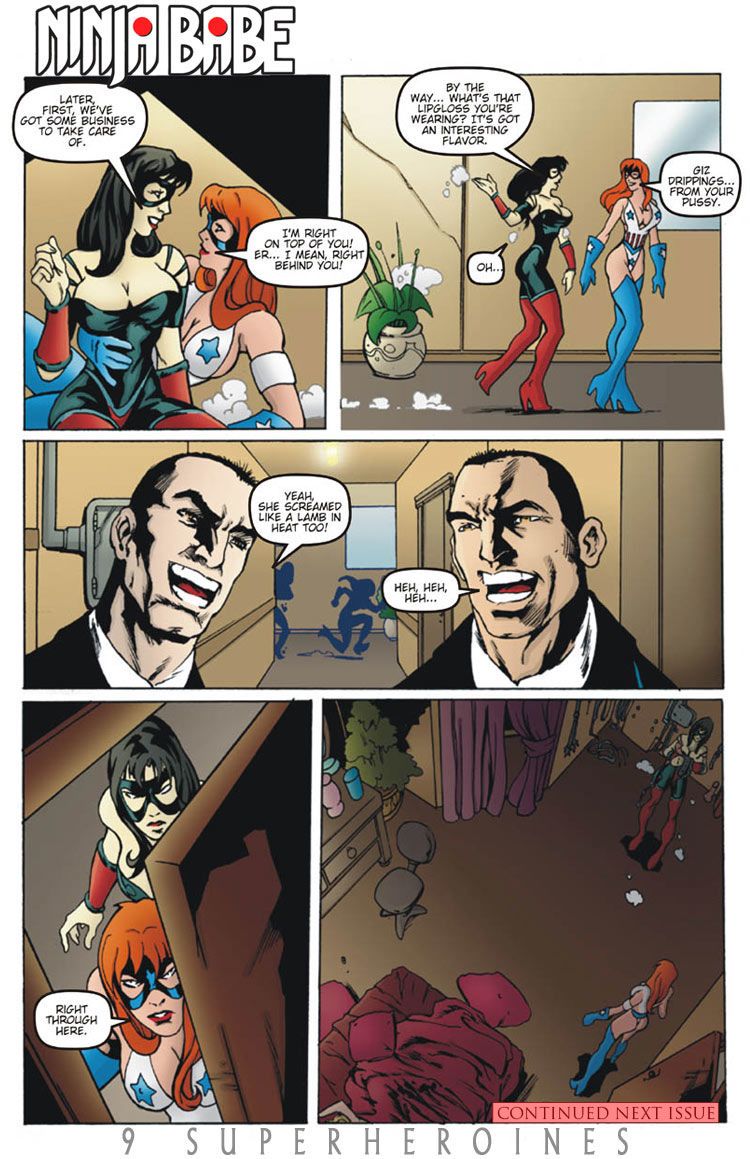 9 superheroines bu Dergi #11 PART 3
