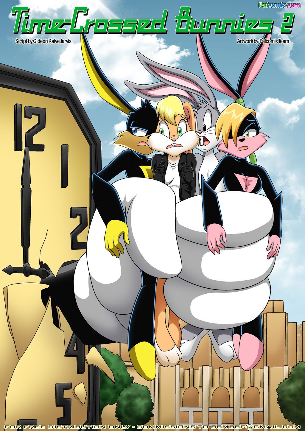 palcomix समय पार bunnies 2 (looney धुनों पागलों unleashed)