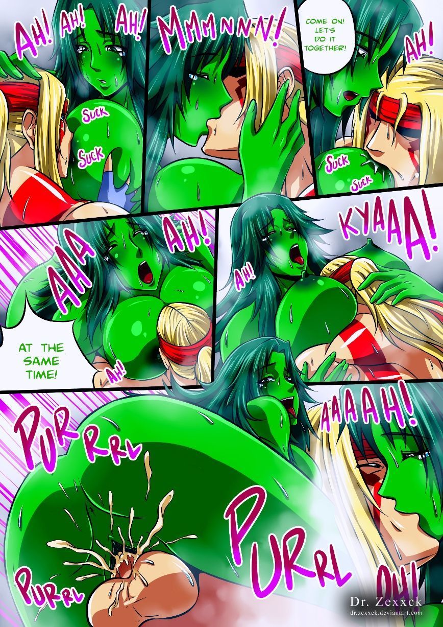 drzexxck alex vs. Cô ấy hulk