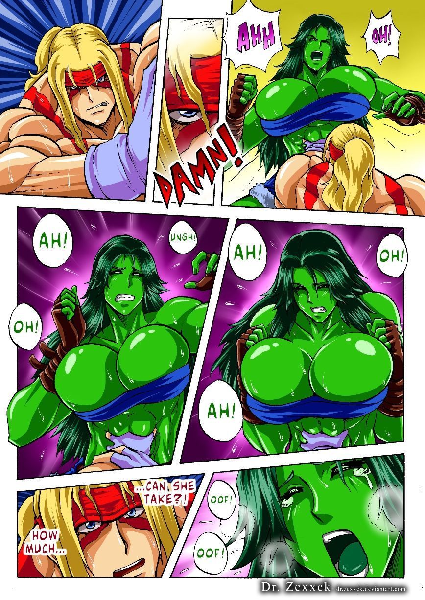 drzexxck Alex vs. ona Hulk