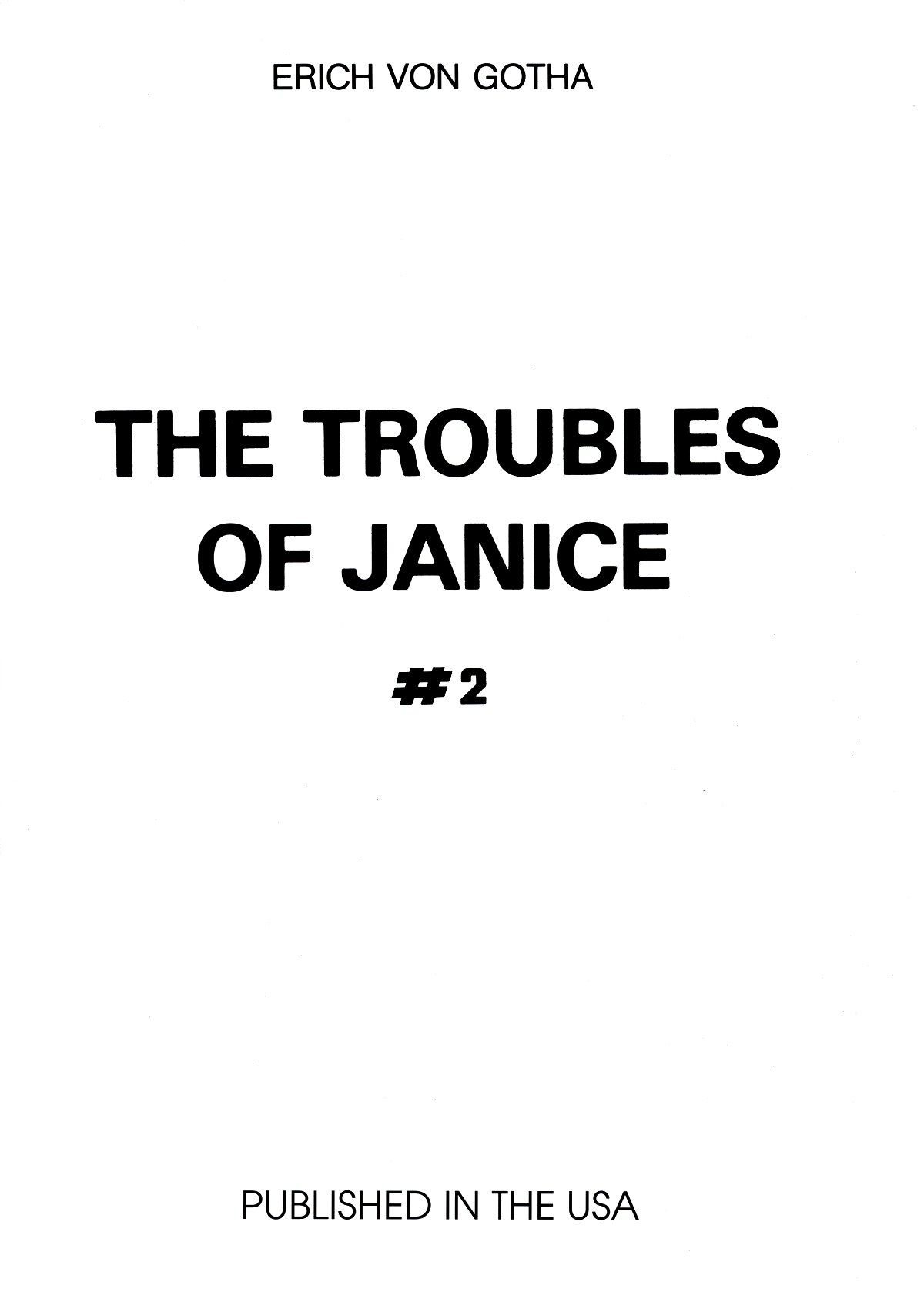 erich Von gotha die Probleme der Janice 2