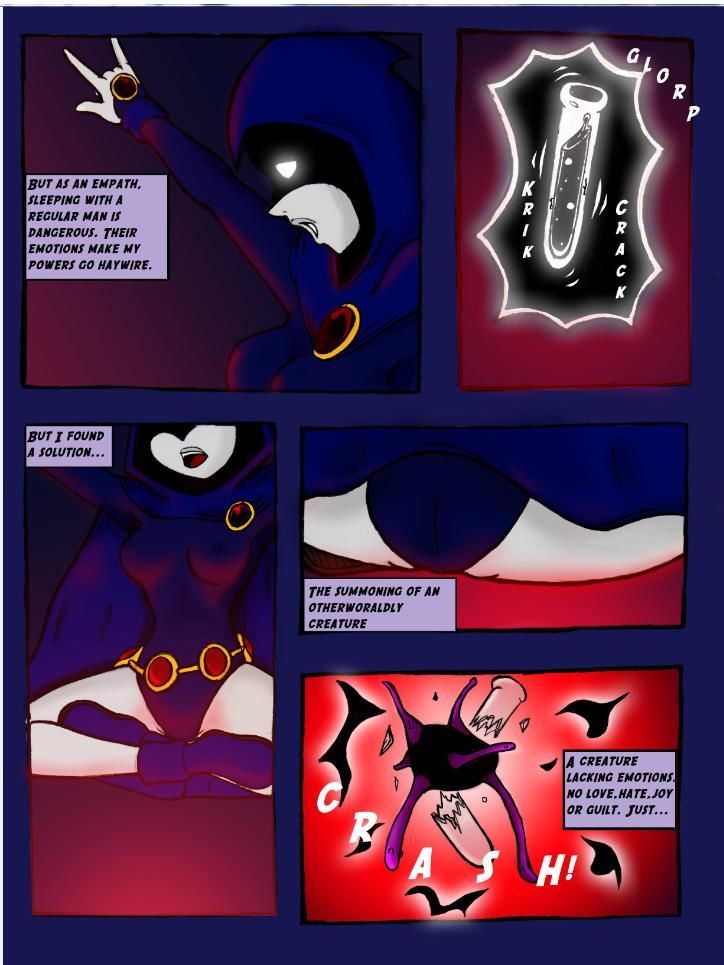 slashysmiley Raven :Fumetto: (teen titans) incompleta