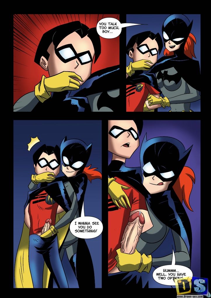 绘制 性爱 蝙蝠侠