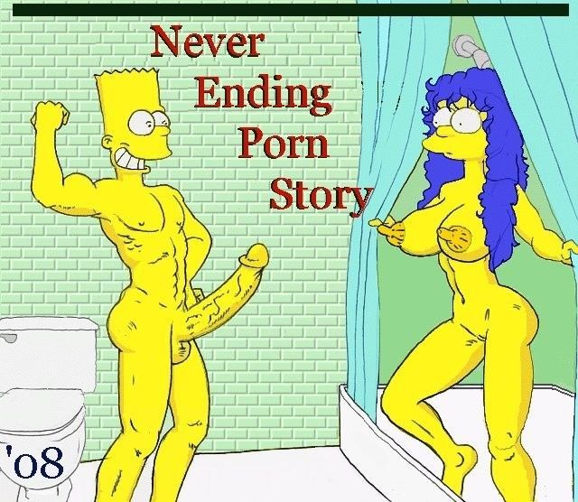 De angst nooit einde porno verhaal (the simpsons)
