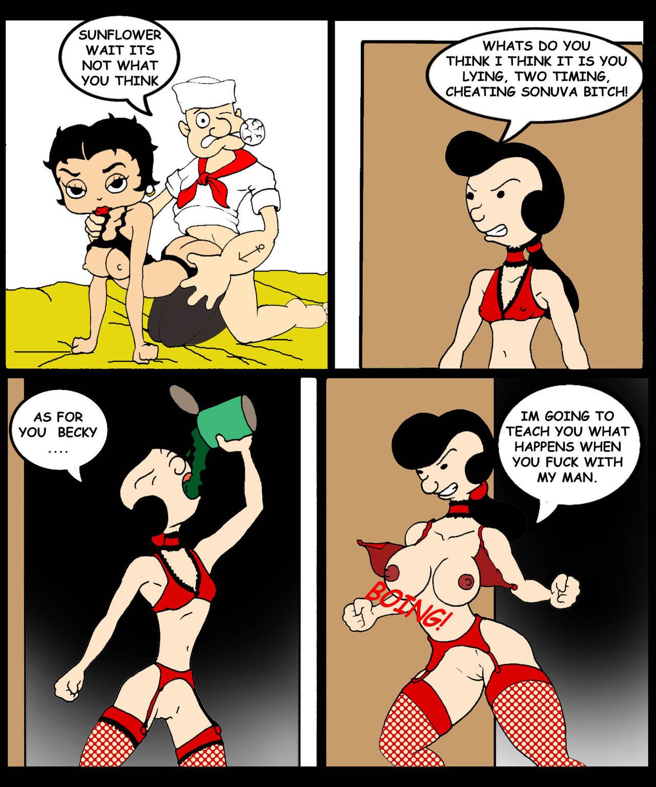 Cromisch Shiver me Timber (Betty Boop- Popeye)