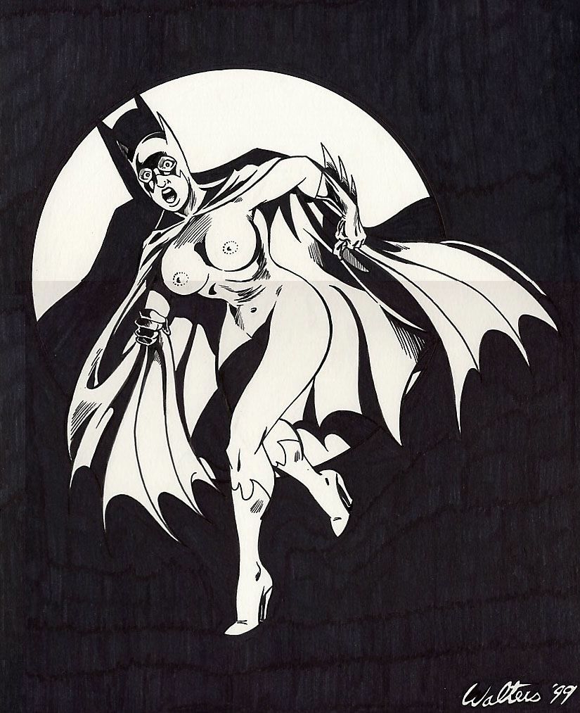 tebra 艺术品 蝙蝠侠 和 超人