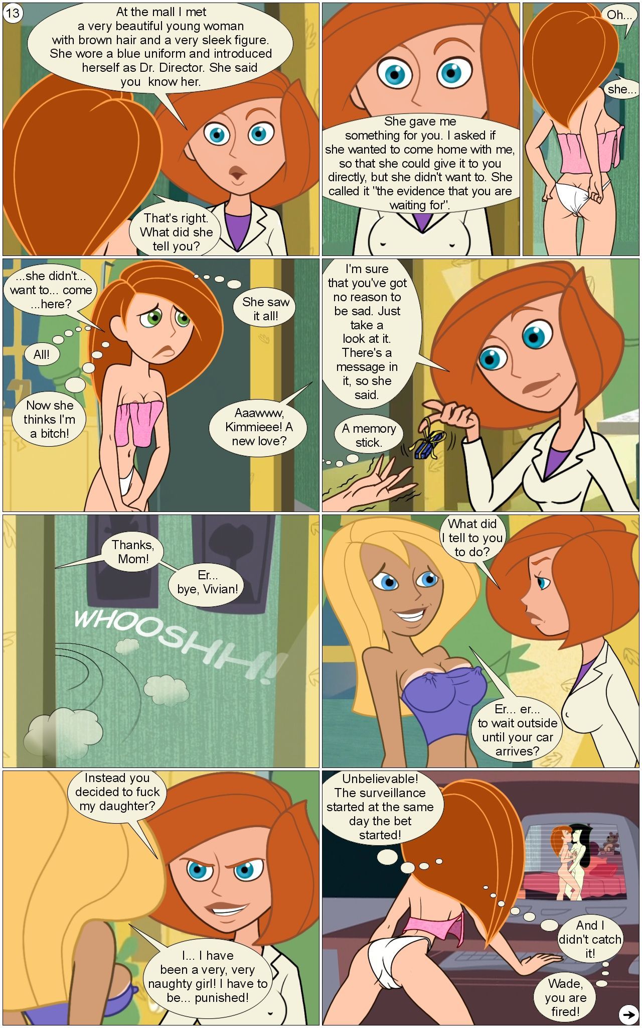 Gagala Oh- Betty! - Or: How to Seduce a Female Secret Agent (Kim Possible)