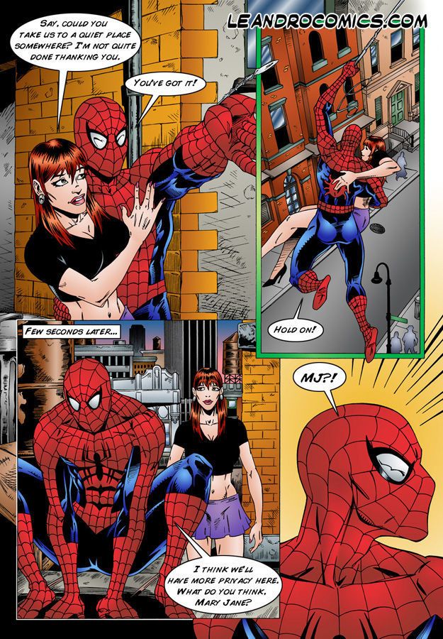 leandro comics spider Mann