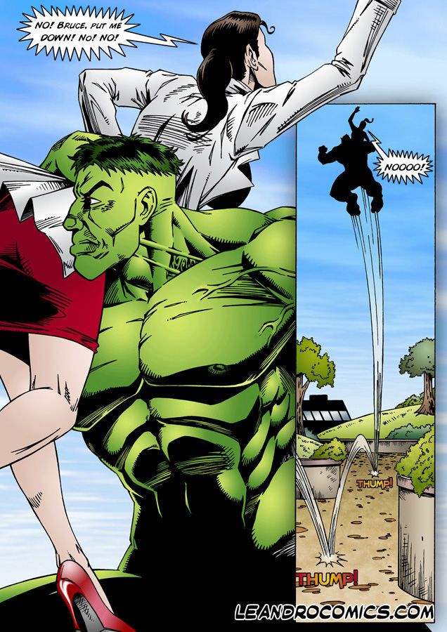 Leandro Comics Hulk