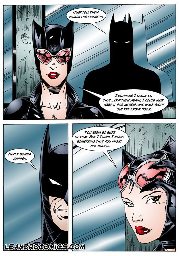 leandro histórias em quadrinhos batman e mulher-gato