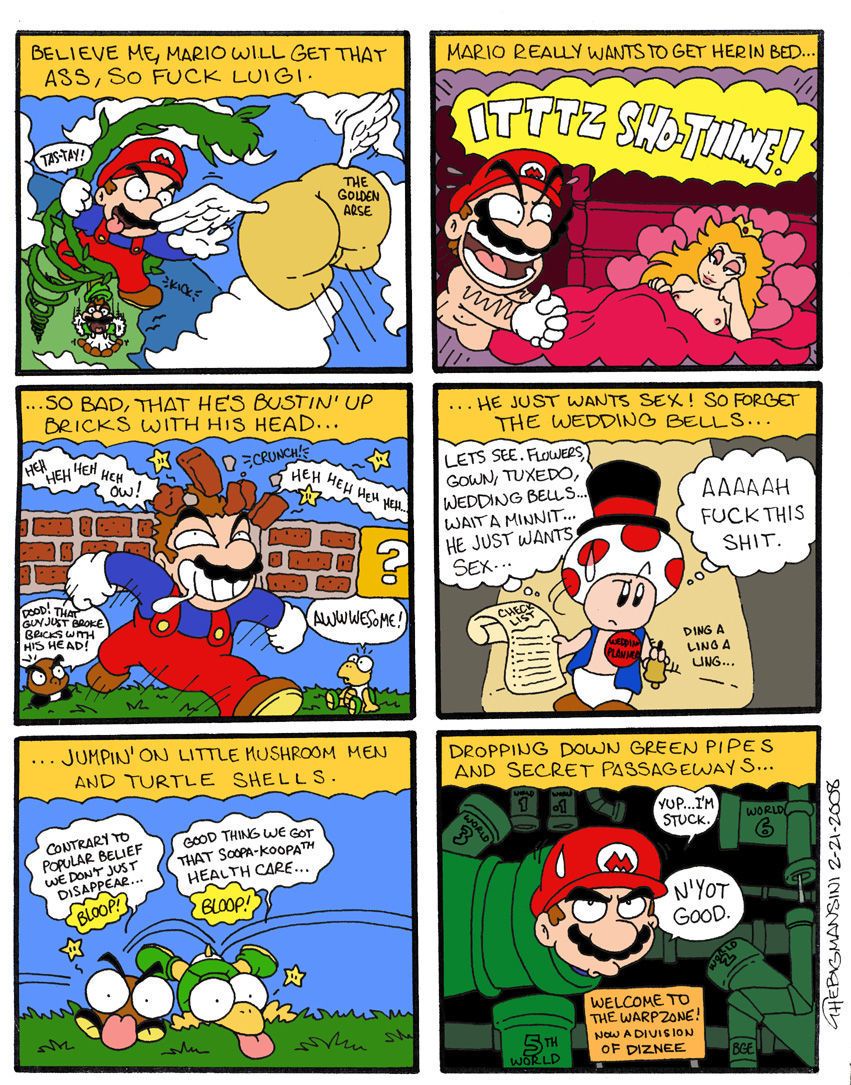 o Grande mansini urdidura para Mundo 69 (super Mario brothers)