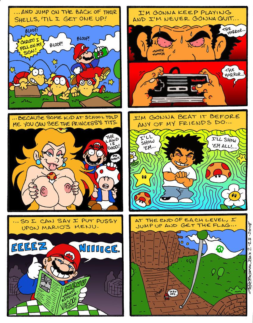 l' gros mansini warp pour Monde 69 (super Mario brothers)