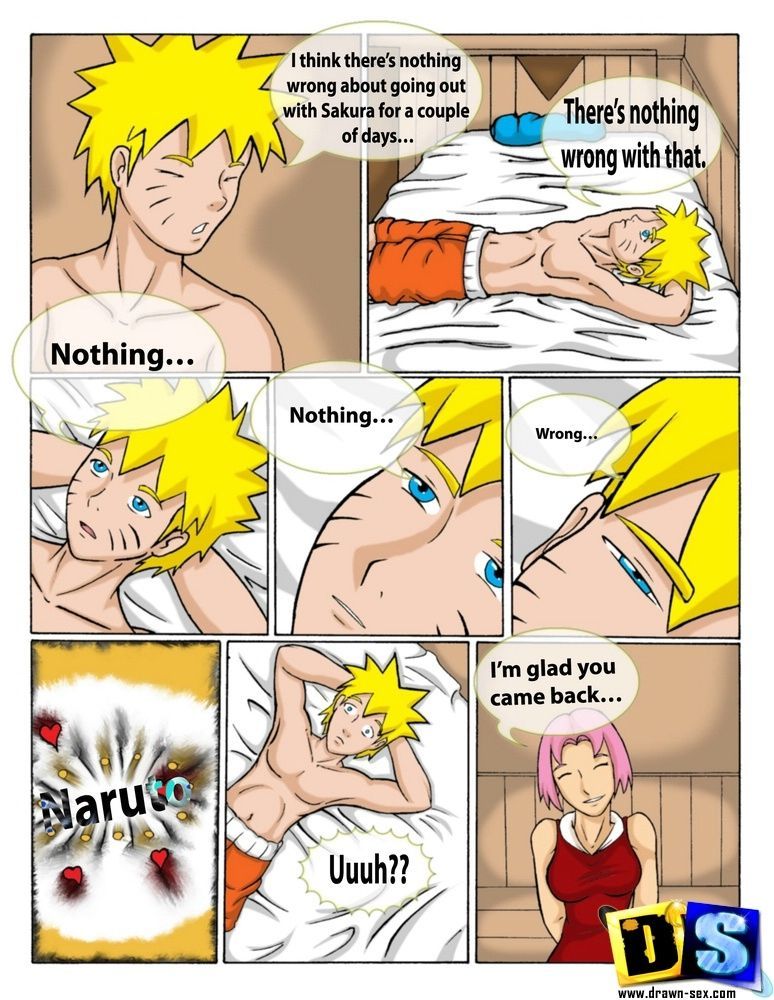 desenhada Sexo Naruto