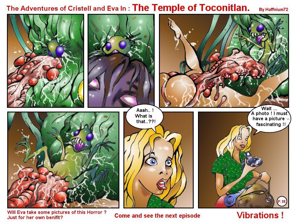 el aventuras de cristell y Eva en : el Templo de toconitlán incompleta