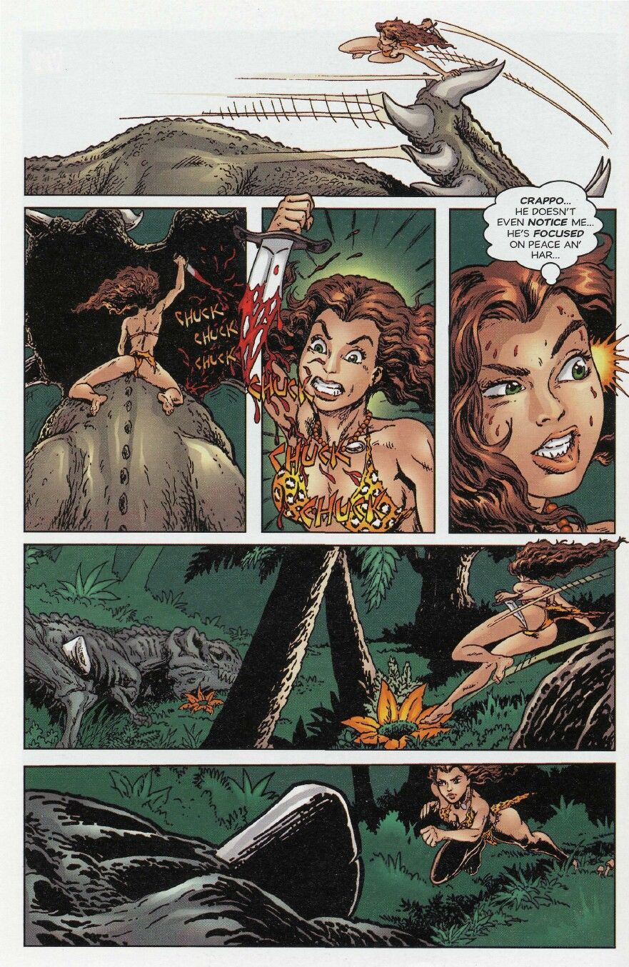budd root Sean shaw cavewoman colore speciale #1