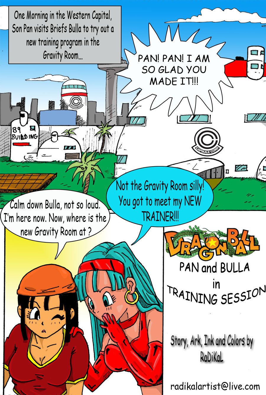 RaDiKaL Pan And Bra\'s New Trainer (Dragon Ball GT)