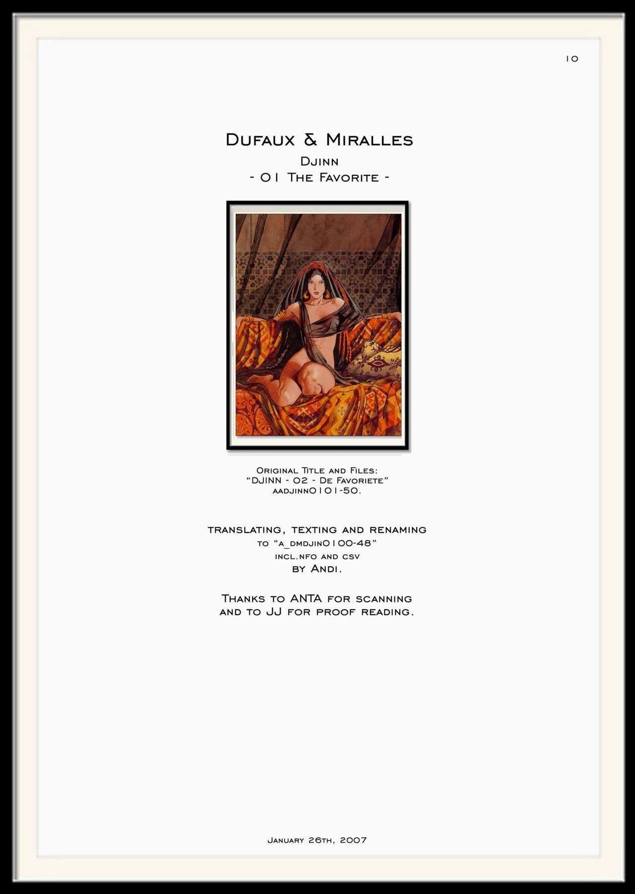 Ana Miralles Djinn - Volume #1: The Favorite - part 3