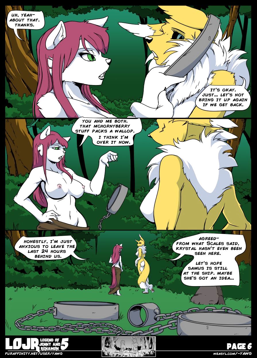 The Legend of Jenny And Renamon 5
