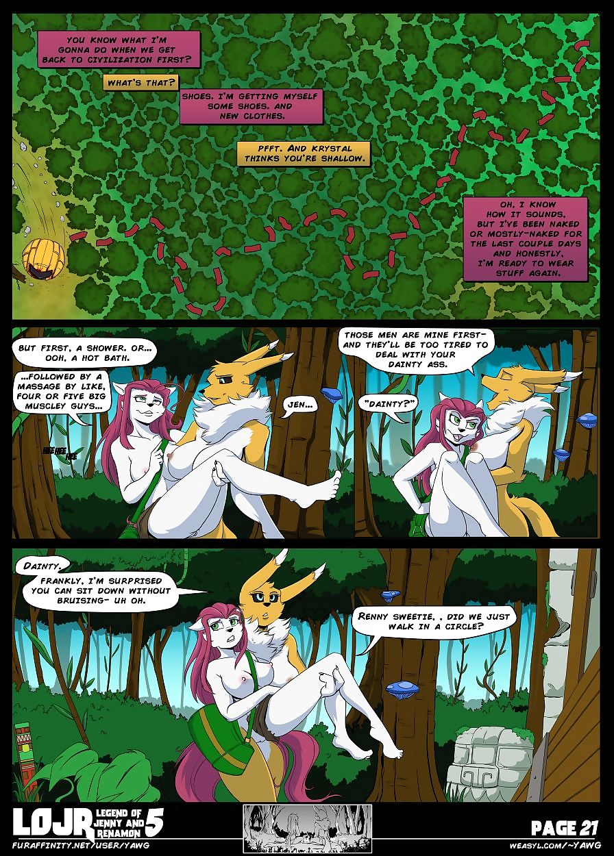 The Legend of Jenny And Renamon 5 - part 2