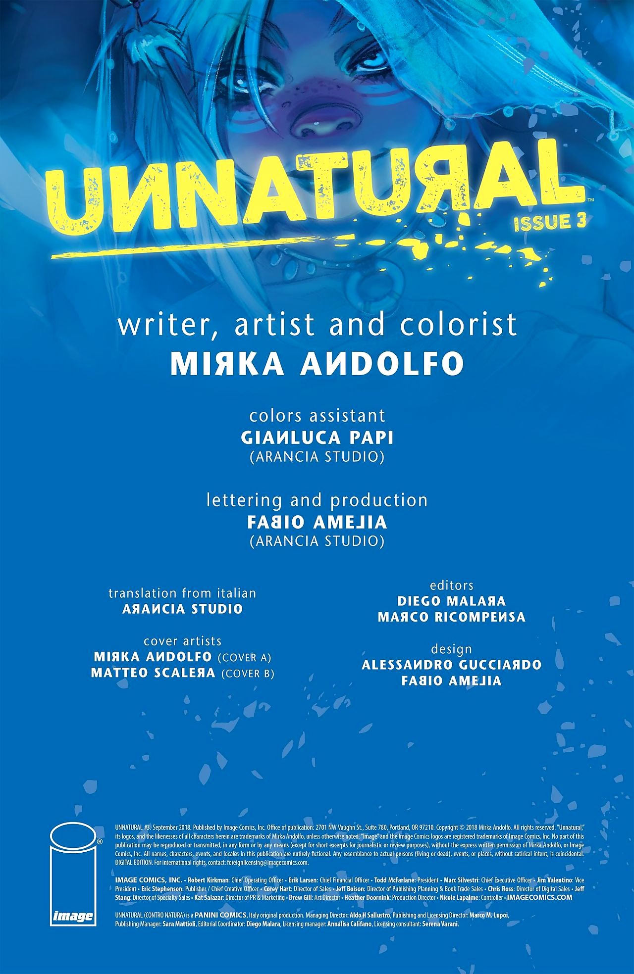Unnatural - Issue 3